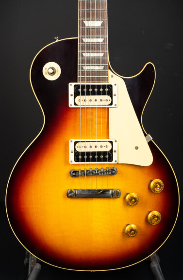 Gibson Custom Shop 1958 Les Paul Standard Chambered 59 Neck Darkburst