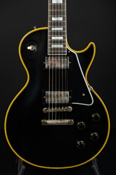 Gibson Custom Shop 1959 Les Paul Custom Mahogany Top VOS - Ebony