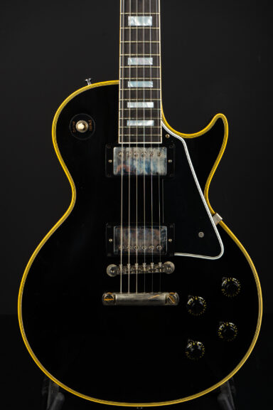 Gibson Custom Shop 1959 Les Paul Custom Mahogany Top VOS - Ebony