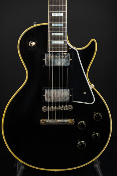 Gibson Custom Shop 1959 Les Paul Custom Mahogany Top VOS - Ebony