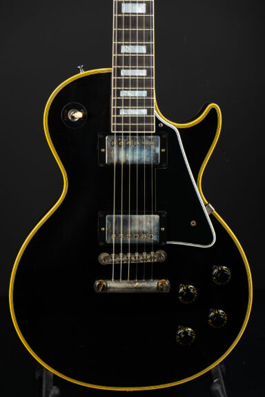 Gibson Custom Shop 1959 Les Paul Custom Mahogany Top VOS – Ebony