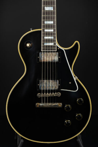 Gibson Custom Shop 1959 Les Paul Custom Mahogany Top VOS - Ebony