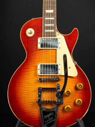 Gibson Custom Shop 1959 Les Paul Reissue Murphy Lab Light Aged Bigsby - Sunrise Teaburst