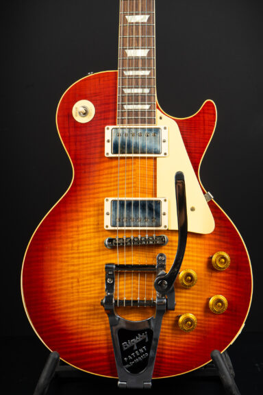 Gibson Custom Shop 1959 Les Paul Reissue Murphy Lab Light Aged Bigsby – Sunrise Teaburst