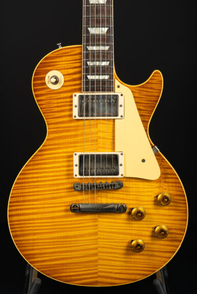 Gibson Custom Shop 1959 Les Paul Reissue Tom Murphy Painted Lemon Burst VOS