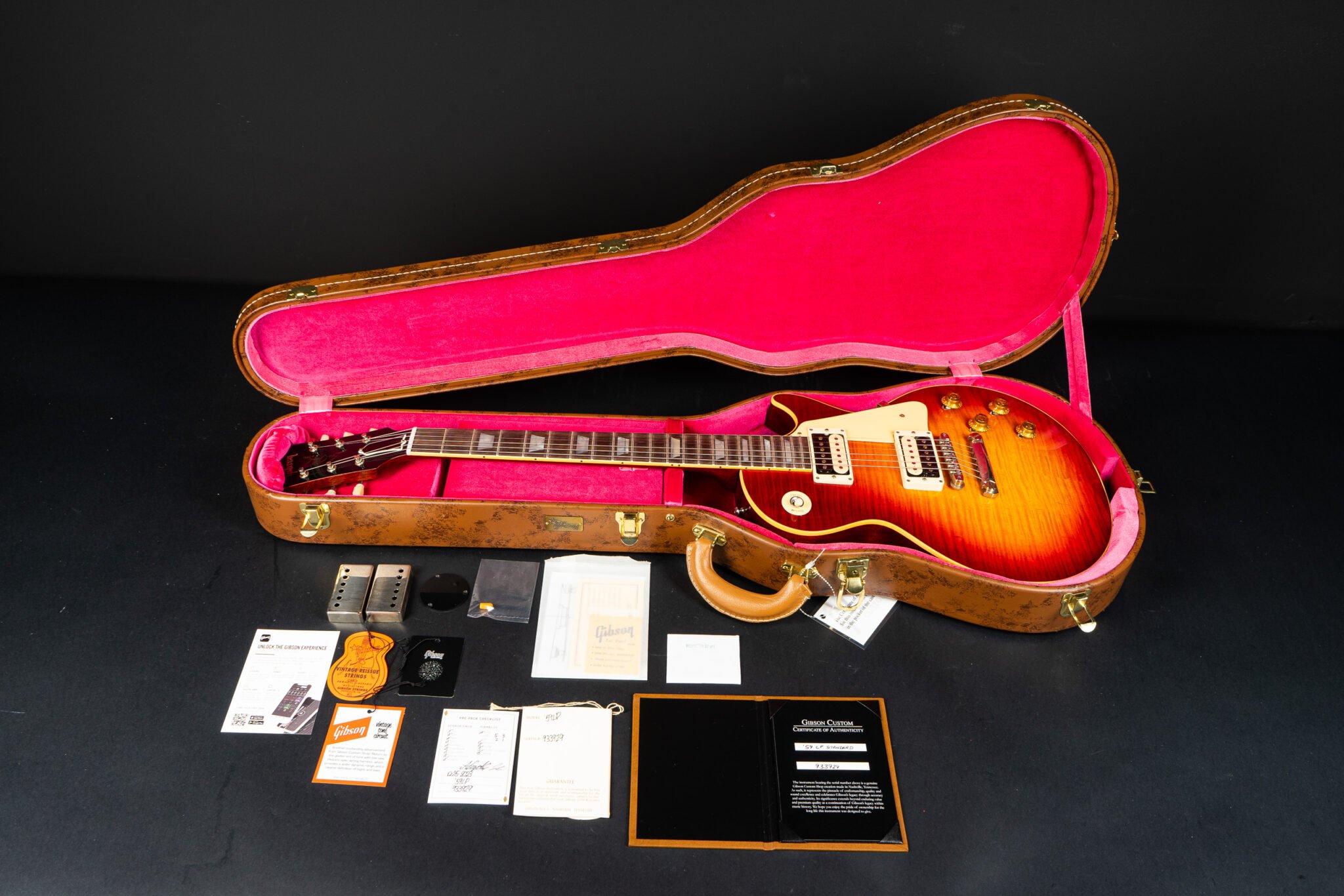 Gibson Custom Shop 1959 Les Paul Standard VOS – Factory Gibson Custom Shop 1959 Les Paul Standard VOS – Factory