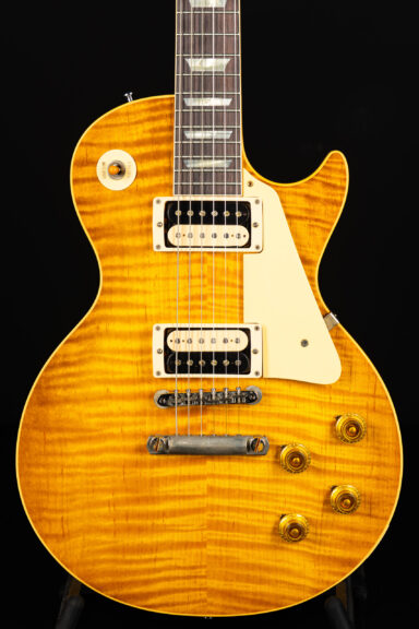 Gibson Custom Shop 1959 Les Paul Tom Murphy Painted - Lemon Burst VOS