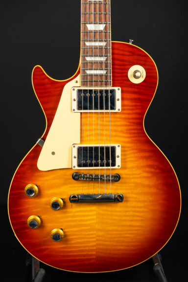 Gibson Custom Shop 1960 Les Paul Standard Lefthand VOS - Washed Cherry Sunburst