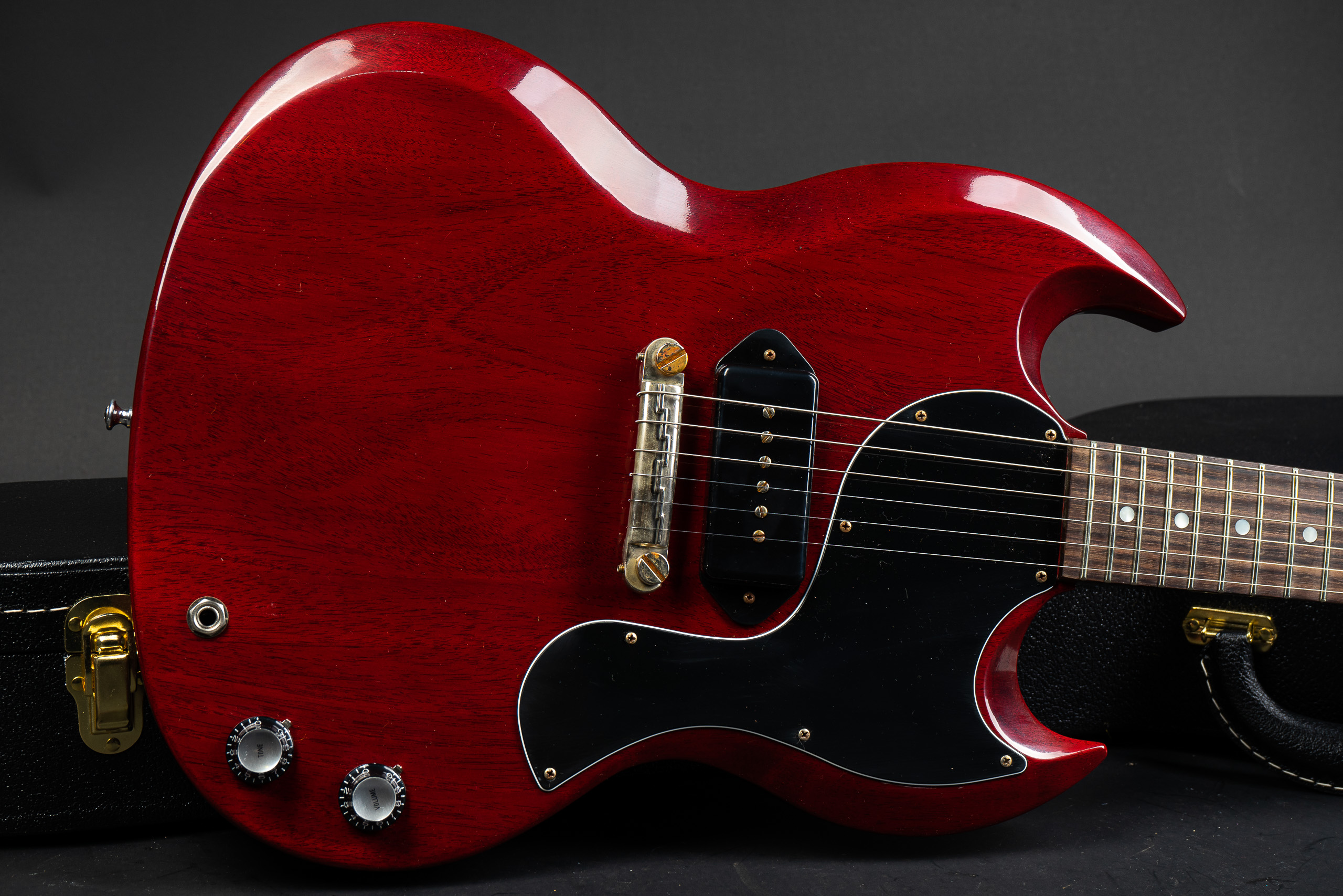 Gibson Custom Shop 1963 SG Junior VOS - Cherry - GuitarPoint
