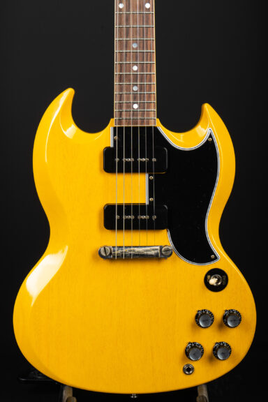 Gibson Custom Shop 1963 SG Special Lightning Bar - Banana TV Yellow