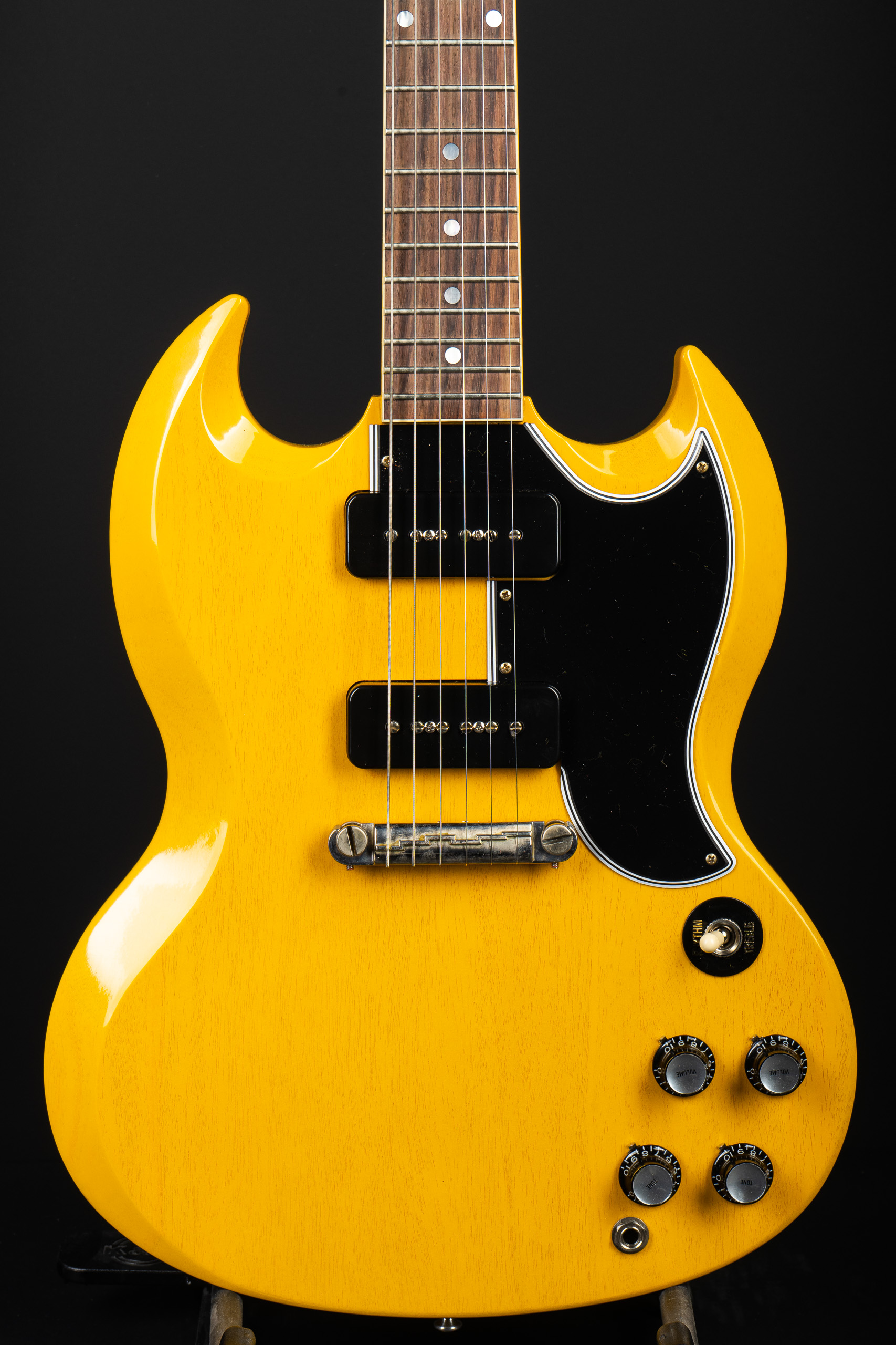 Gibson Custom Shop 1963 SG Special Lightning Bar – Banana TV