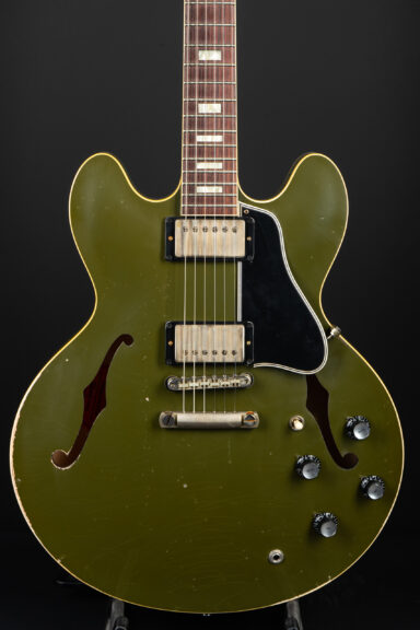 Gibson Custom Shop 1964 ES-335 Murphy Lab Heavy Aged - Olive Drab Green