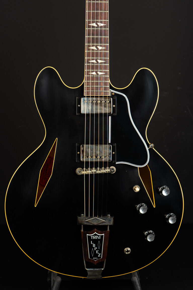 Gibson Custom Shop 1964 Trini Lopez Reissue VOS – Ebony 3,6Kg