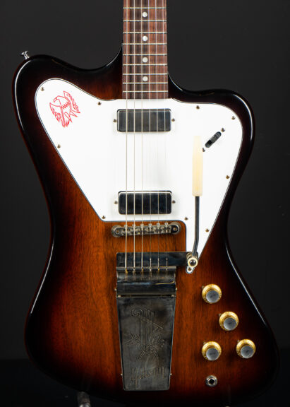 Gibson Custom Shop 1965 Non-Reverse Firebird V Vibrola VOS - Vintage Sunburst