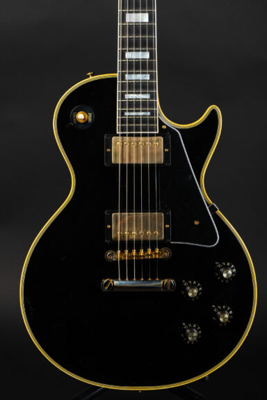 Gibson Custom Shop 1968 Les Paul Custom Murphy Lab - Ebony ...3,9Kg