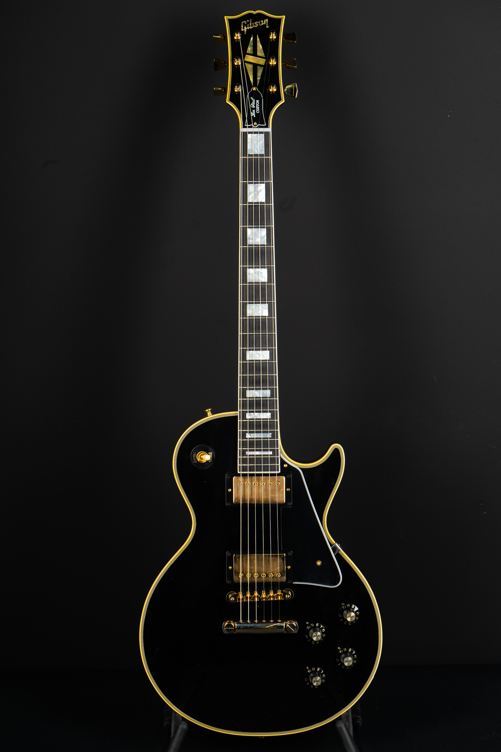 Gibson Custom Shop 1968 Les Paul Custom Ultra Light Aged - Ebony