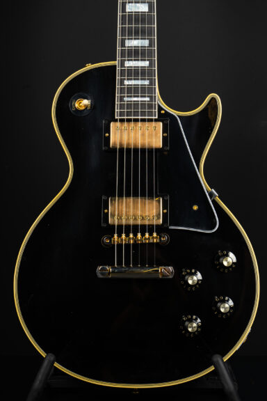 Gibson Custom Shop 1968 Les Paul Custom Ultra Light Aged - Ebony