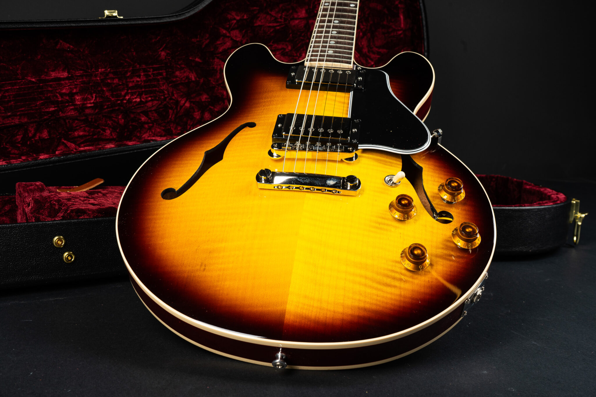 Gibson Custom Shop CS-336 Figured - Vintage Sunburst - GuitarPoint