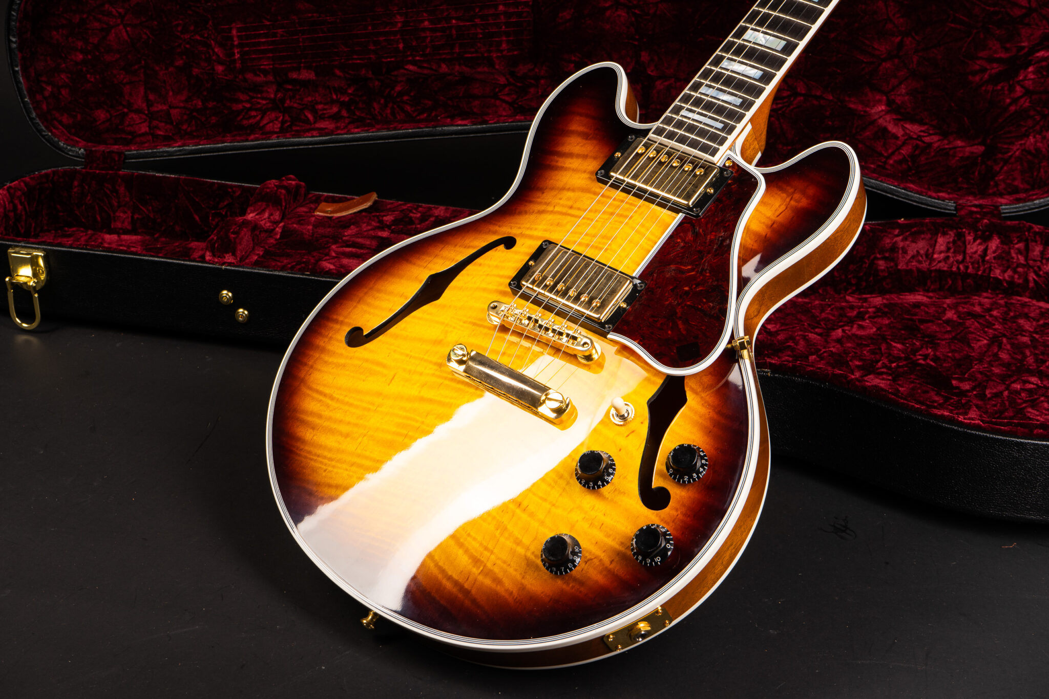 Gibson Custom Shop CS-356 Flametop – Vintage Sunburst