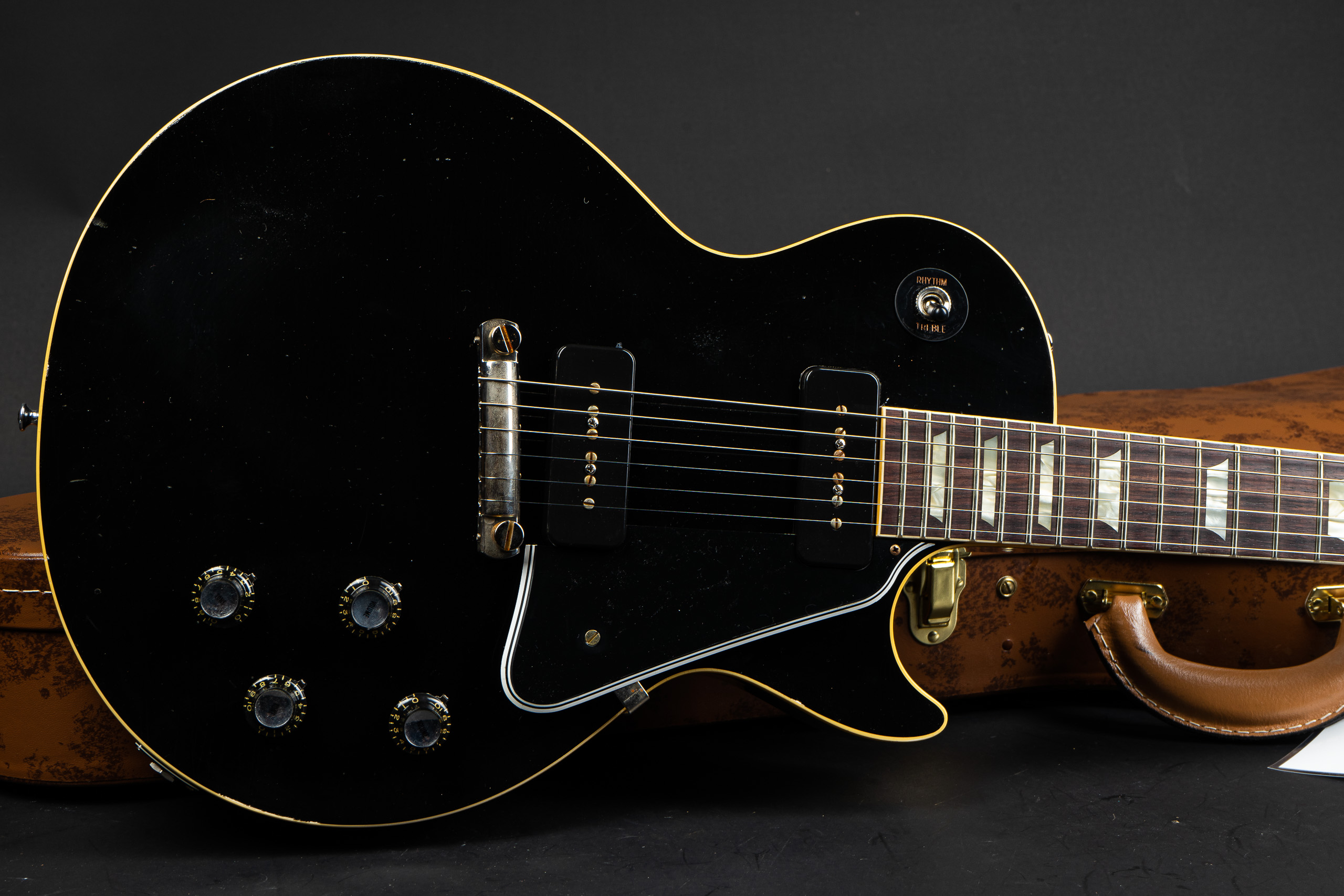 Gibson Custom Shop Les Paul 1954 Reissue Blackout - Murphy Lab