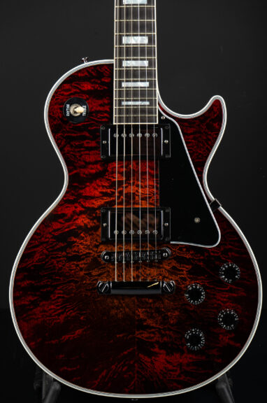 Gibson Custom Shop Les Paul Custom 3A Quilt Top - Bengal Burst