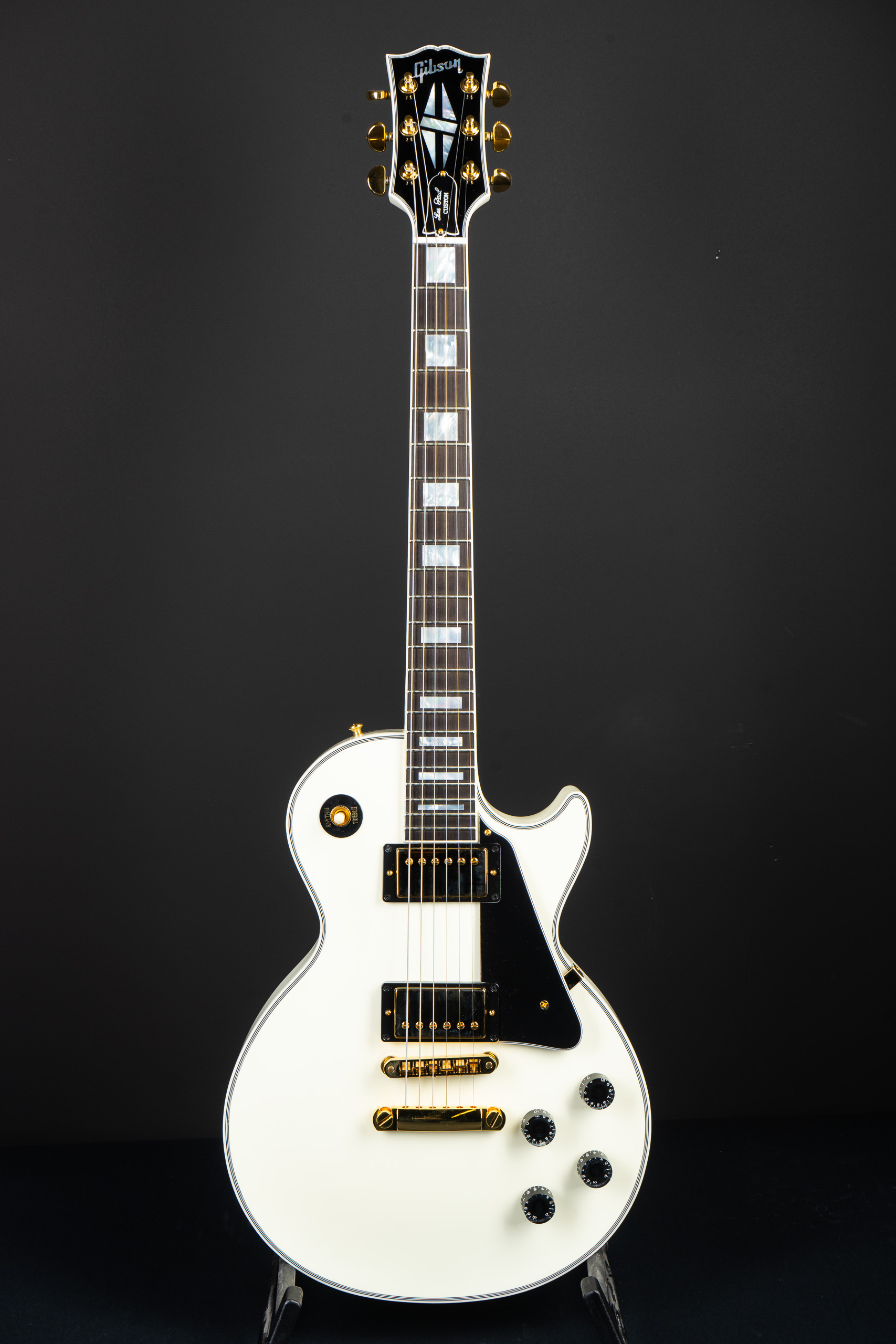 Gibson Custom Shop Les Paul Custom - Alpine White - GuitarPoint