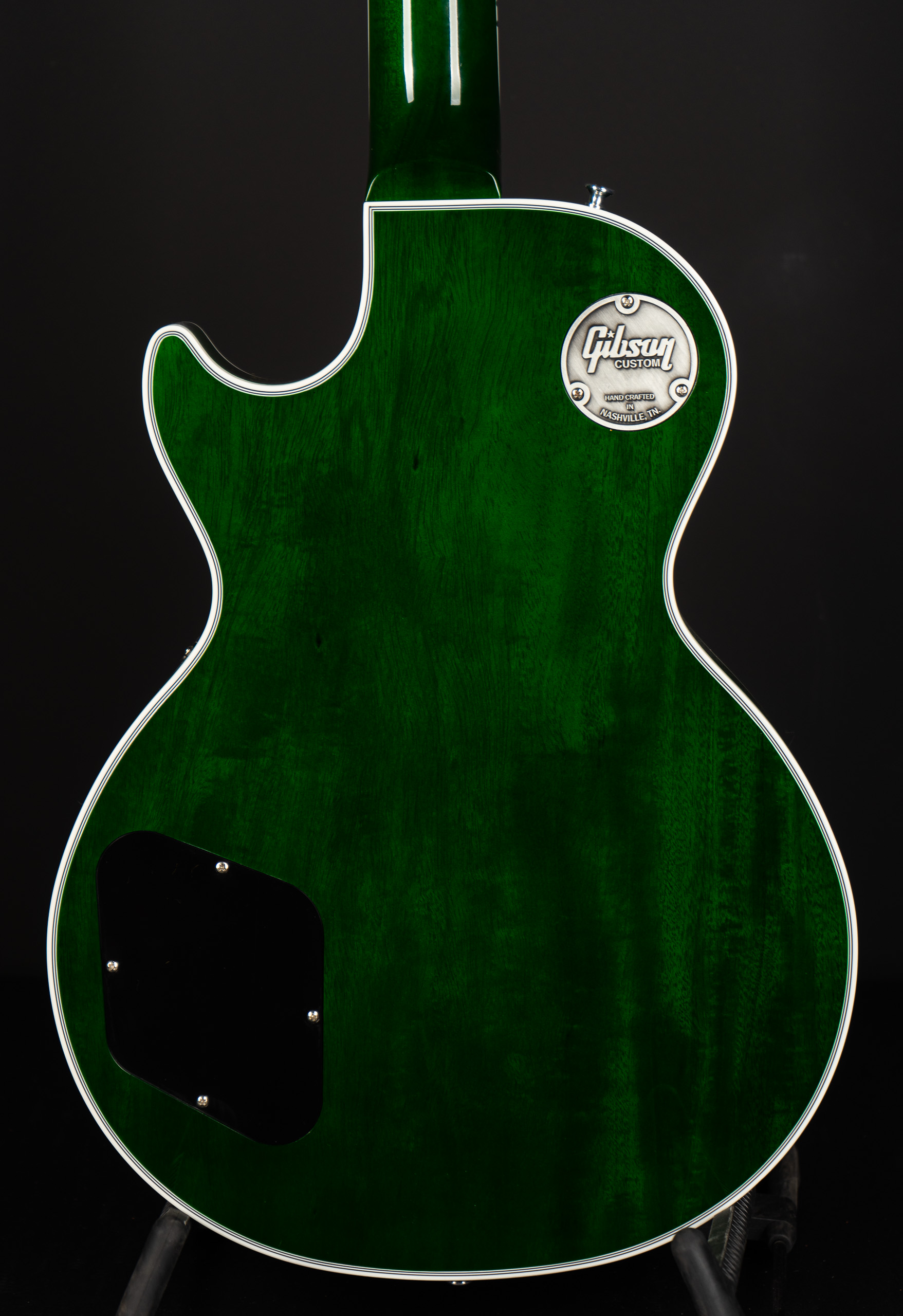 Gibson Les Paul Custom 3A Quilt Top Gloss - Iguana Burst - GuitarPoint