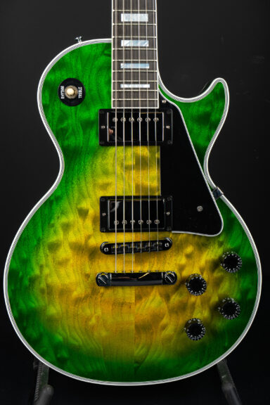 Gibson Les Paul Custom 3A Quilt Top Gloss - Iguana Burst