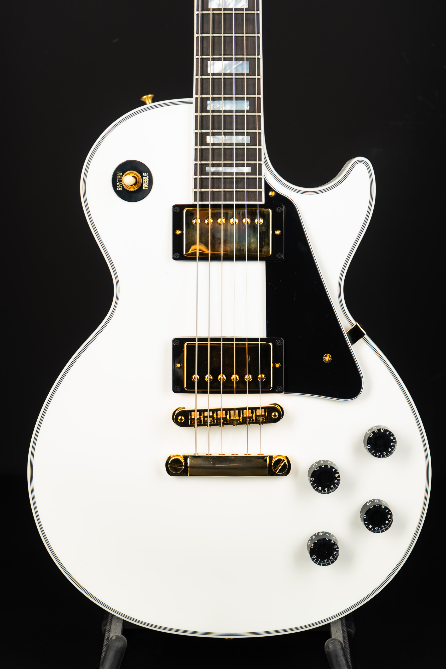 Gibson Les Paul Custom Gloss – Alpine White – GuitarPoint