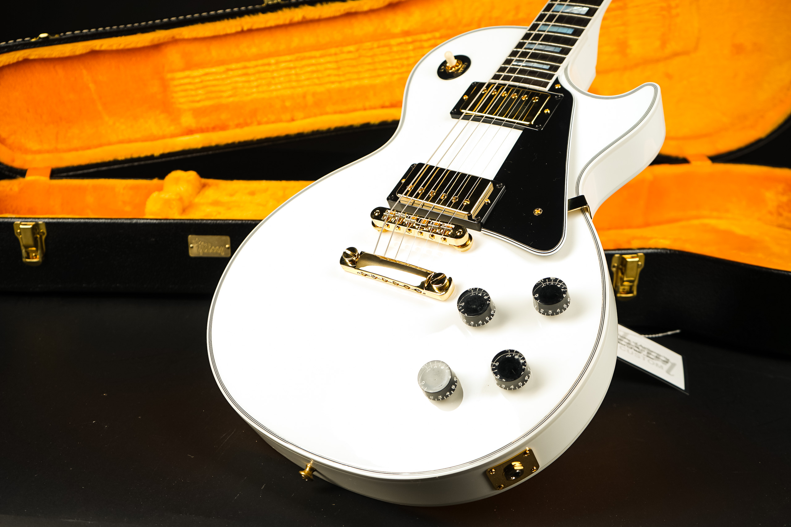 Gibson Les Paul Custom Gloss - Alpine White - GuitarPoint
