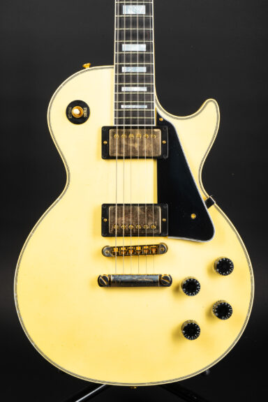 Gibson Les Paul Custom Murphy Lab Light Aged - Antique Classic White