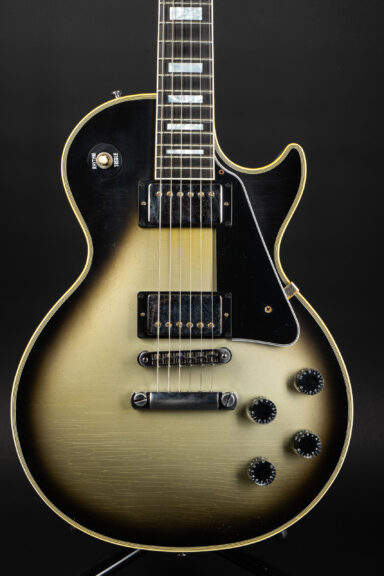 Gibson Les Paul Custom Murphy Lab Light Aged - Silverburst. 3,9Kg!