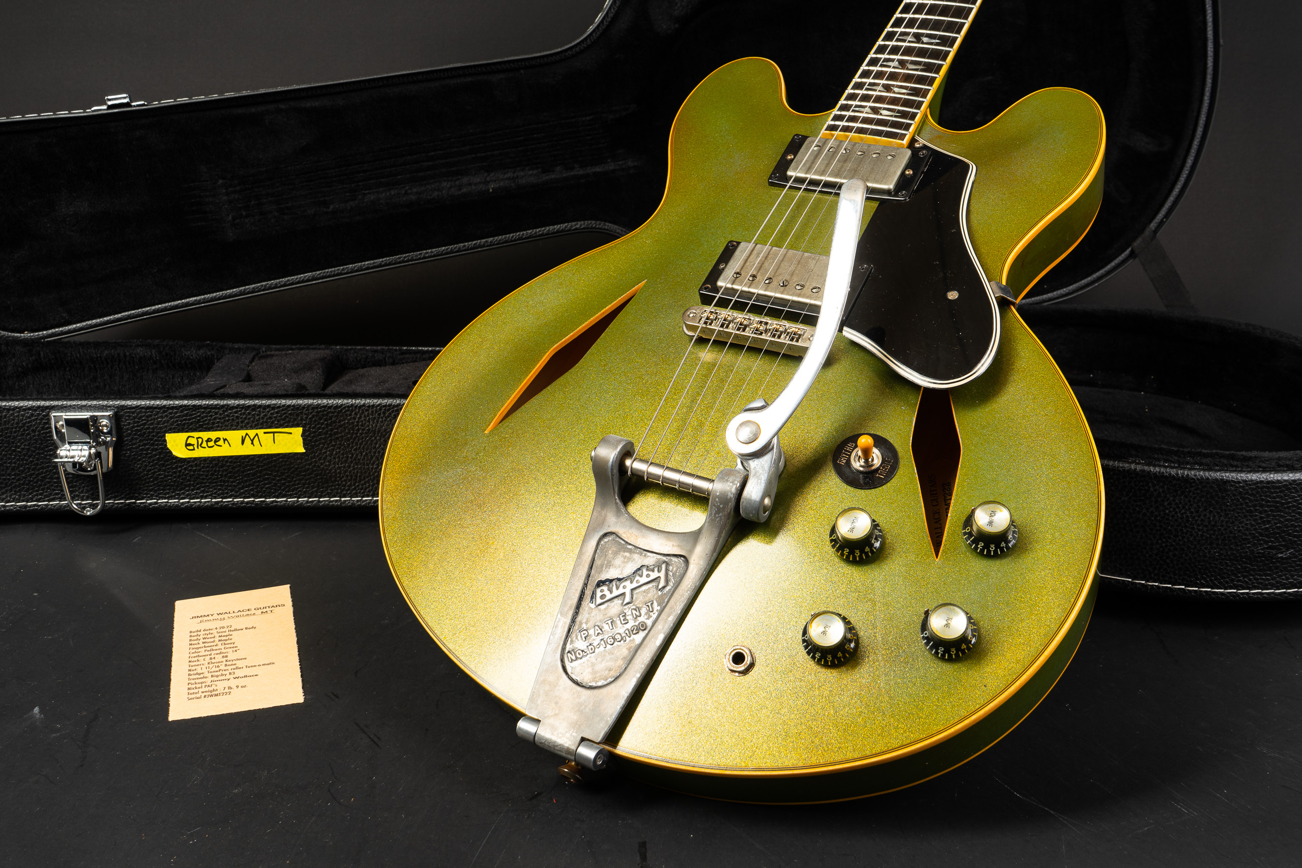 Jimmy Wallace MT - Pelham Green - GuitarPoint